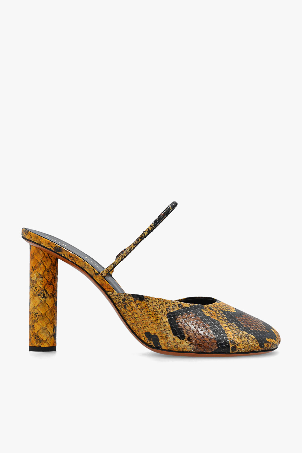 Yellow Pumps with animal motif Proenza Schouler Vitkac GB